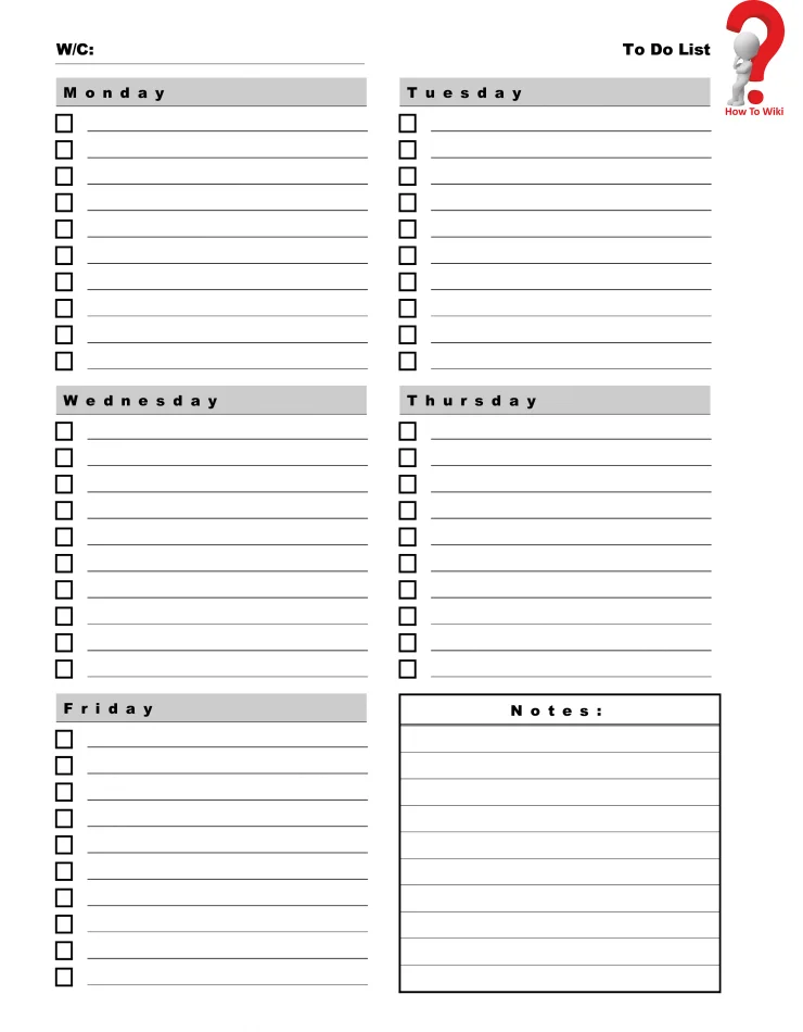How to Schedule Your Work with Weekly Schedule Planner 8 Weekly Schedule Template Word