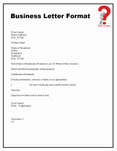 business-letter-format-sample-cc-with-and-enclosure | How to Wiki