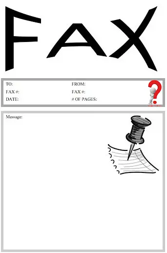 Confidential Fax Cover Sheet