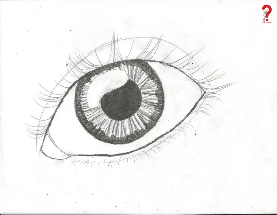 eye drawing tutorial