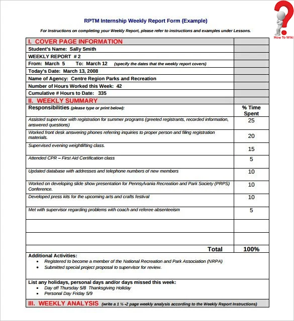Internship Weekly Report 