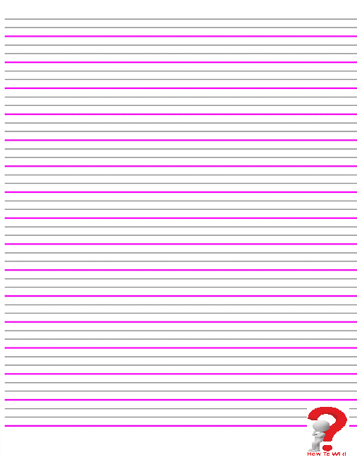 Lined-Paper-for-Kids-WORD | How to Wiki