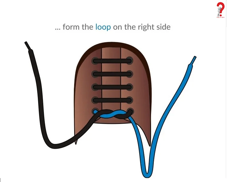 How To Tie Shoelaces - Steps