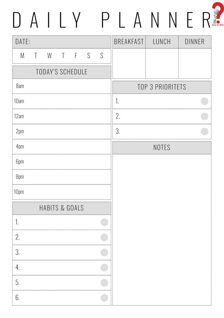 how-to-use-printable-daily-planner-template-pdf-excel-word-howtowiki