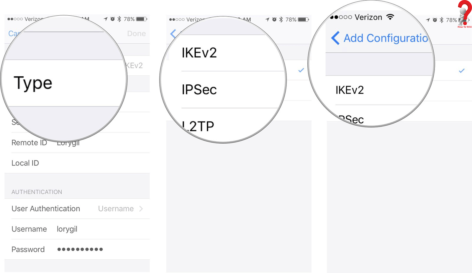 Setup VPN On iPhone