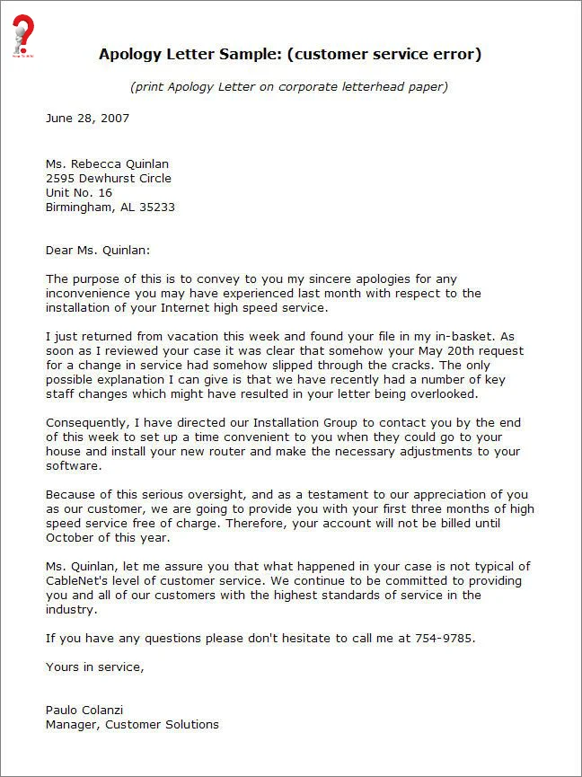 How To Write Apology Letter To Boss With Example & Sample - Templates 18 Apology Letter To Boss For Mistake