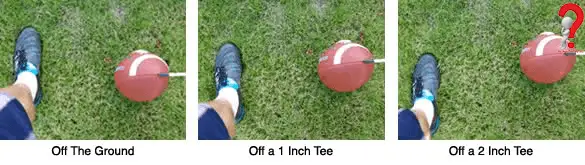 kick football properly 