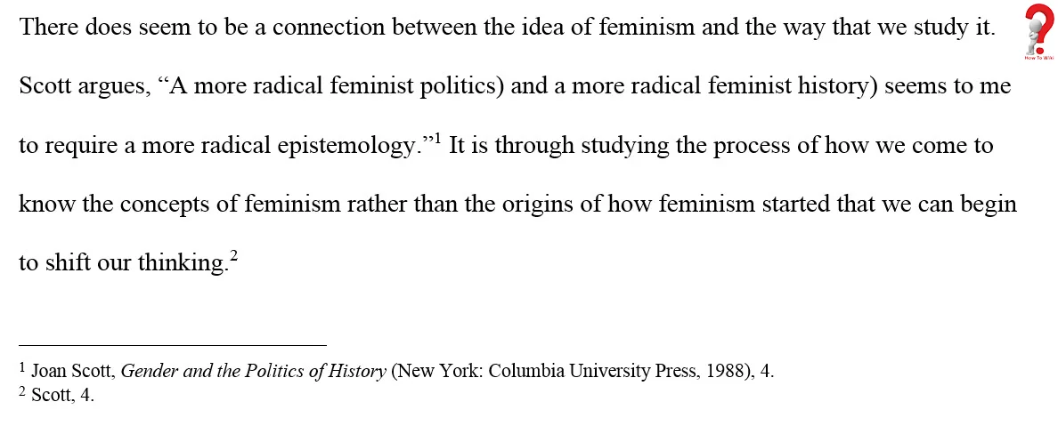 Example of Footnotes