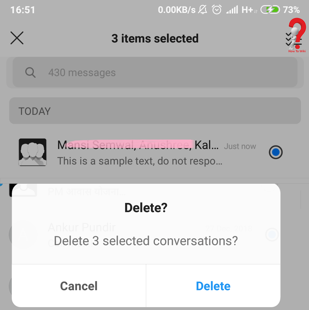 Delete A Group Chat On Phone