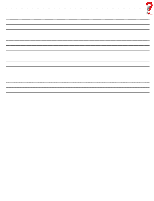 how to use printable lined paper template in pdf word