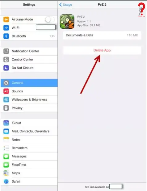 can't delete apps on iPhone