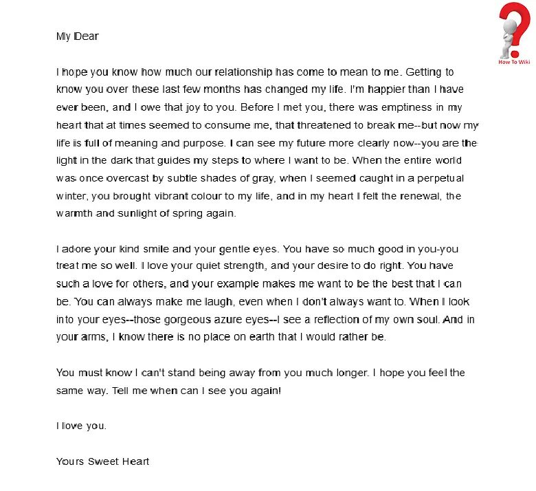 Best Love Letters To Girlfriend