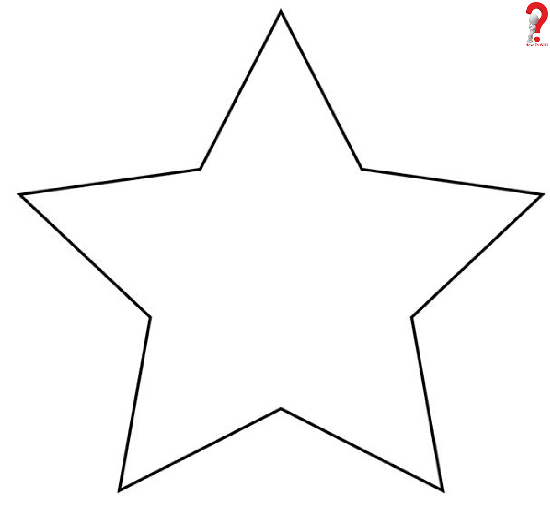 How To Create Printable Star Template PDF HowToWiki