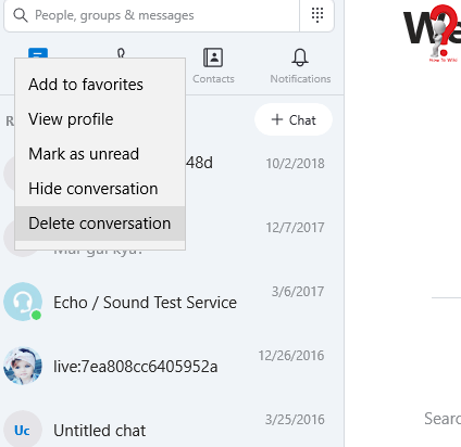 How To Delete Skype Messages