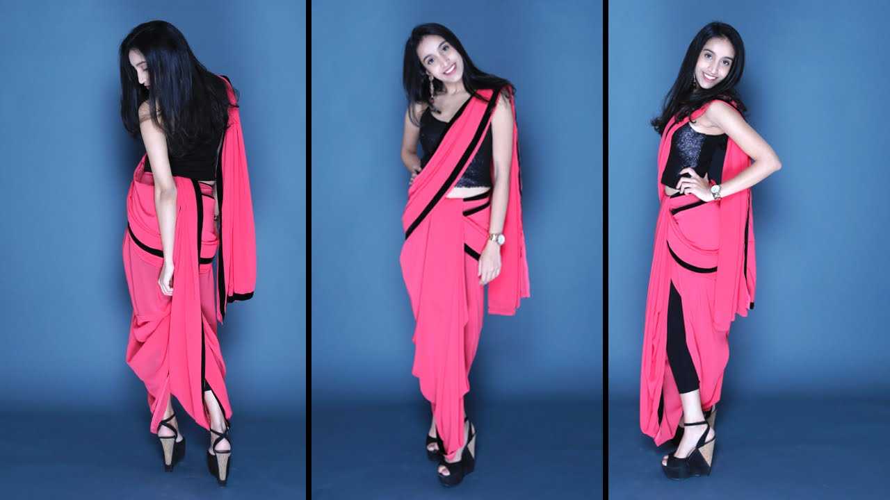 How To Wear Saree In Different Style 2