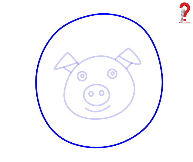 draw a pig 
