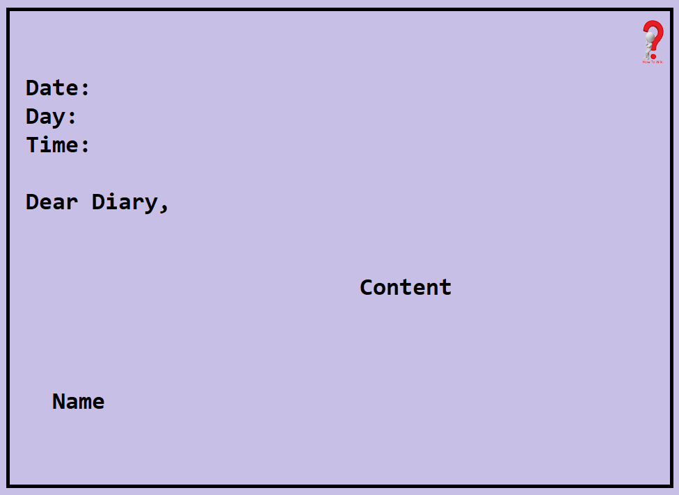 how-to-write-a-diary-entry-format-how-to-wiki