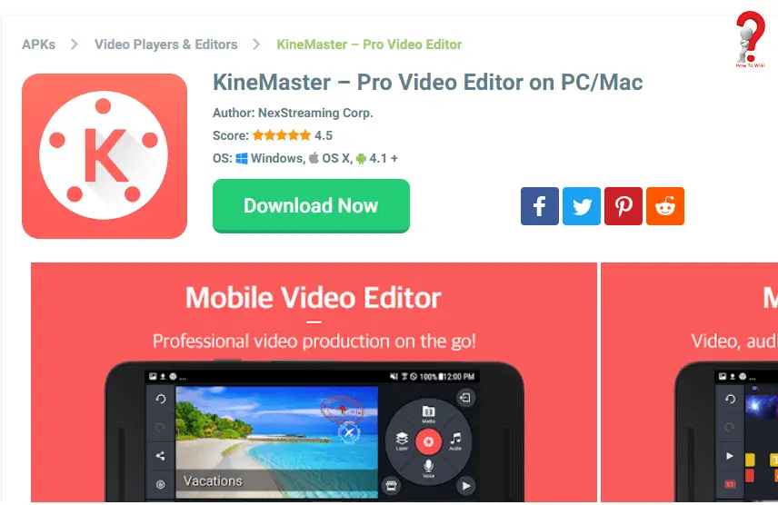 Download kinemaster of Mac