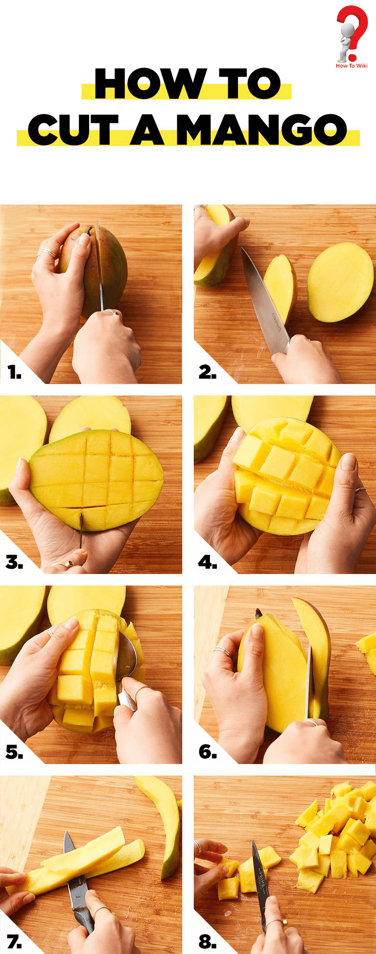 Mango cutting techniques