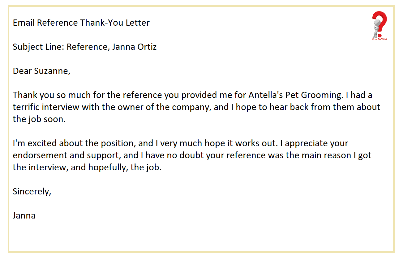 How To Write Thank You Email For Recommendation