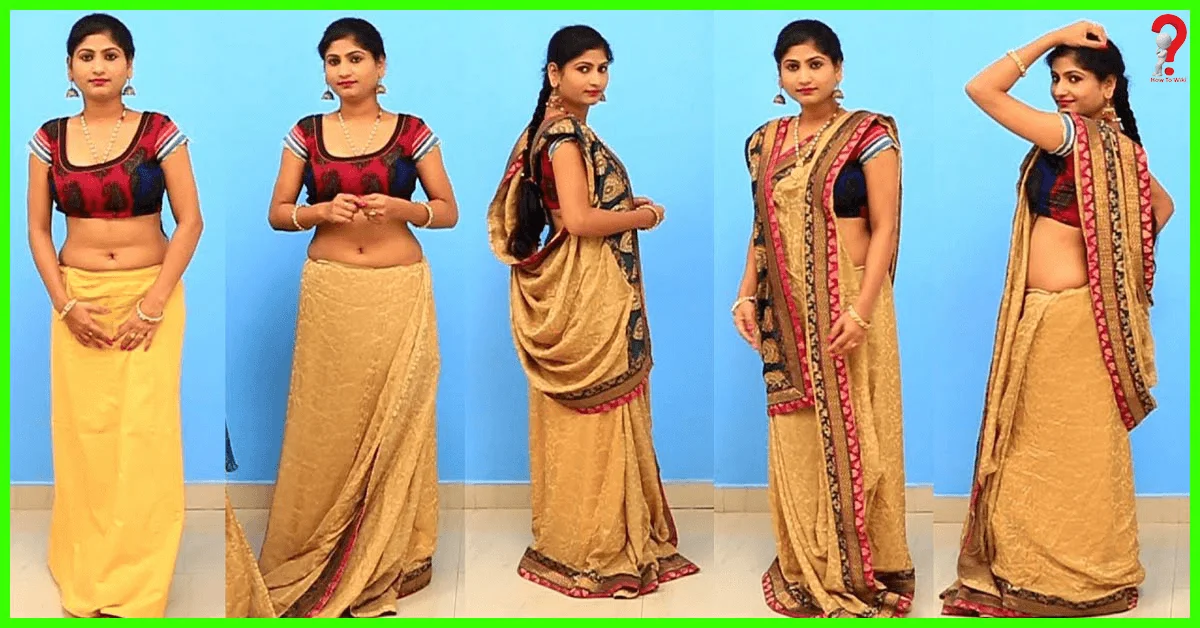 How To Wear Saree In Different Style 5 Wear the Saree with Pleats