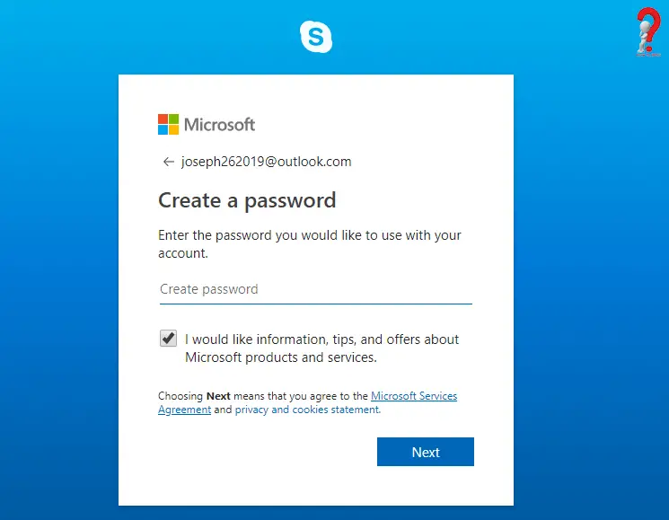 Create Skype Account