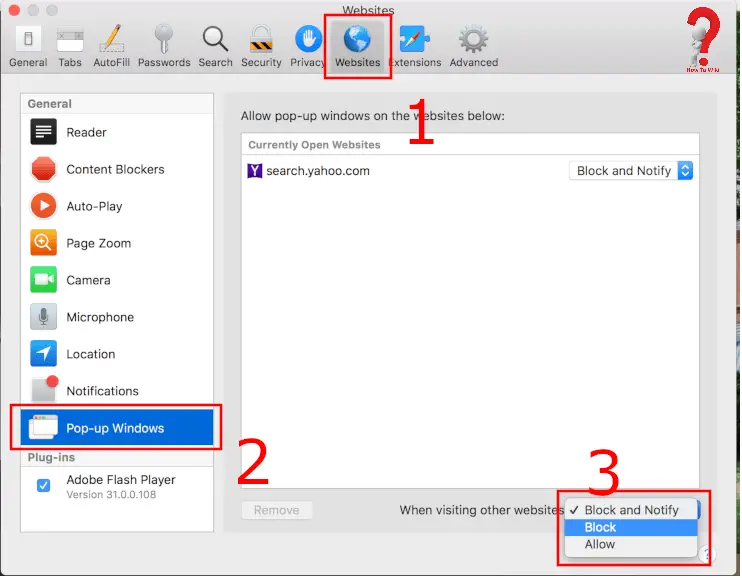 How To Unblock Pop Ups On Safari In Mac