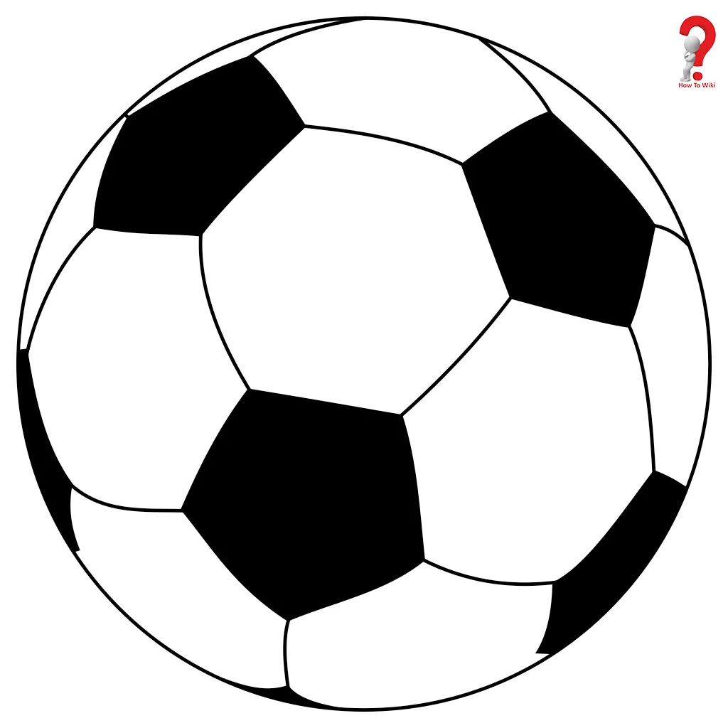 How to Draw a Soccer Ball & Goal? - Easy Steps To Draw 2 draw soccer ball