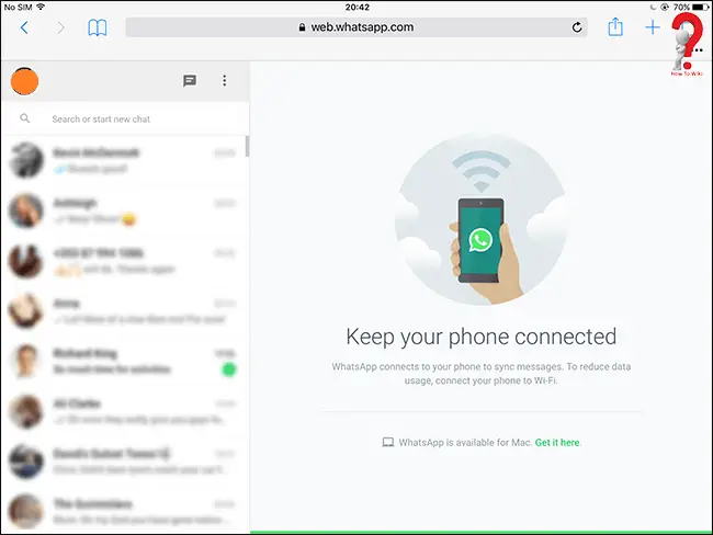 how to download whatsapp on ipad