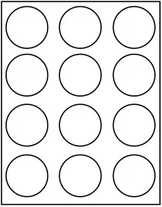 7+ Free Printable Blank Circle Template | HowToWiki