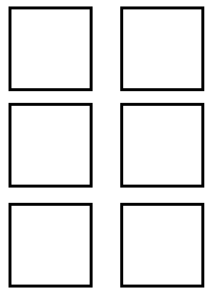 7+ Free Blank Printable Square Template 6