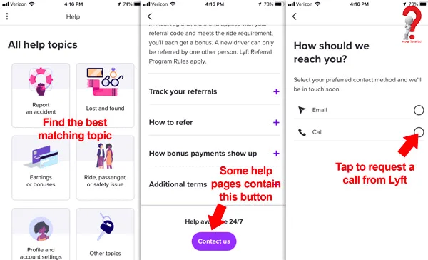 How To Contact Lyft Customer Service 4 Lyft-call-support