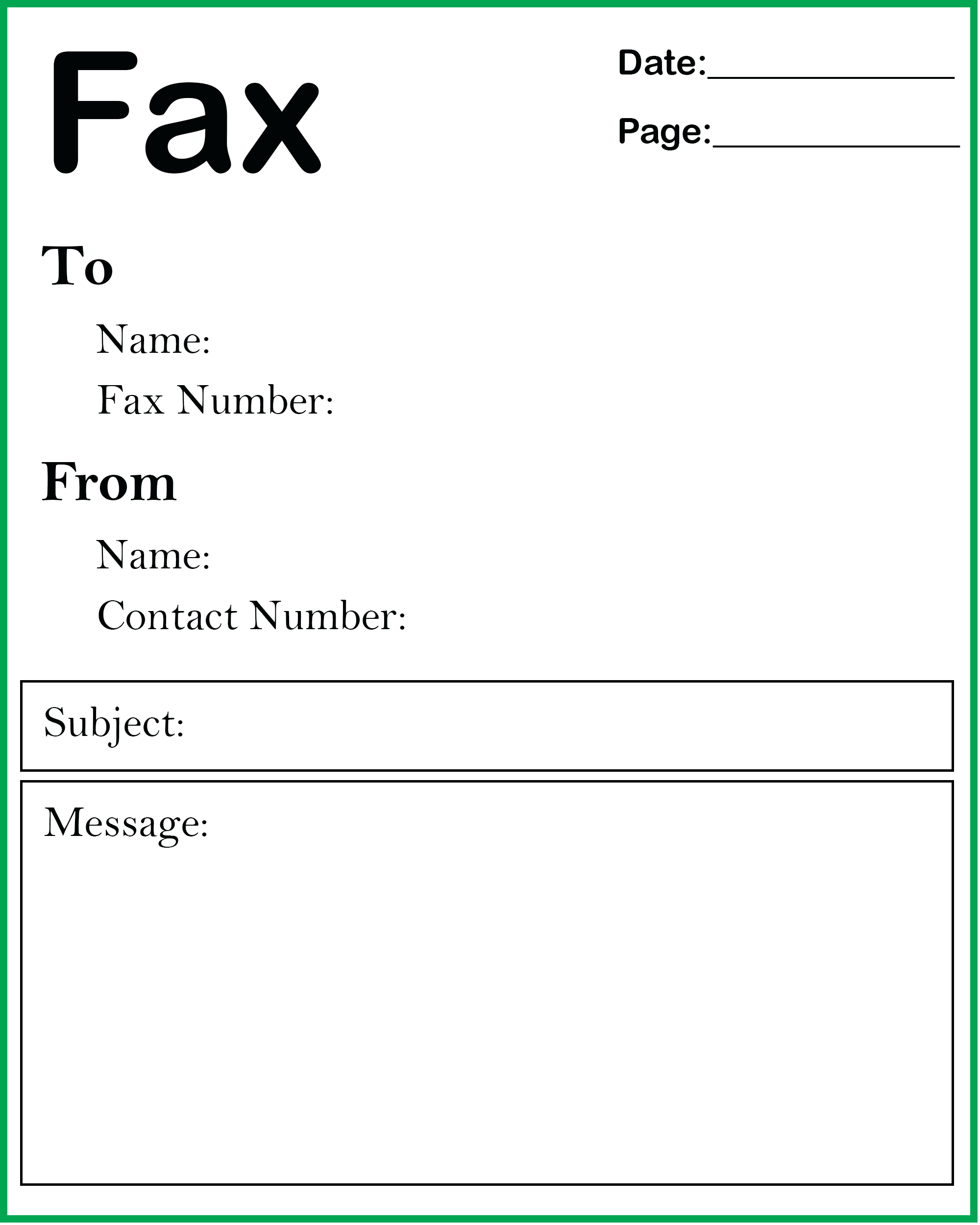How To Use Online Fax Cover Sheet In Google Docs HowToWiki