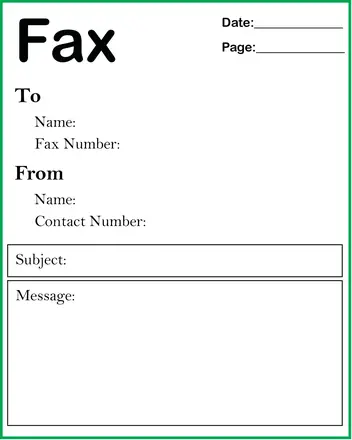 how to use online fax cover sheet in google docs howtowiki