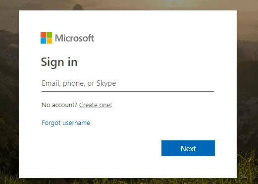 MSN email address