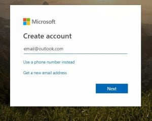 msn hotmail account sign in