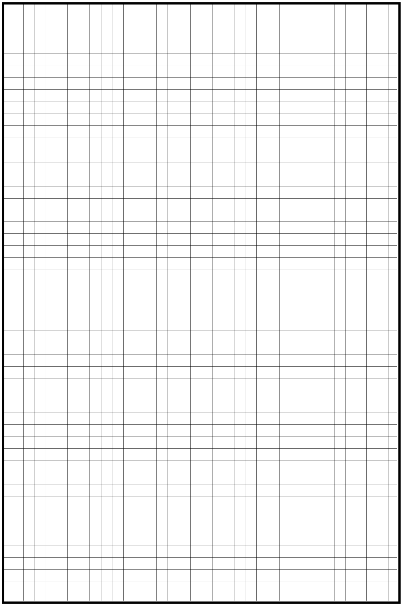 5+ Printable Large Graph Paper Templates | How To Wiki