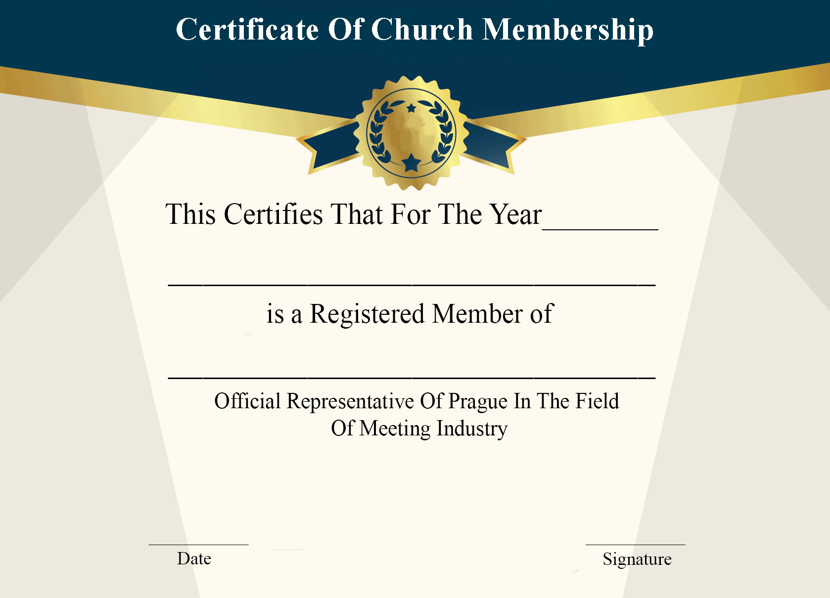 Free Printable Church Membership Certificates Printable Templates