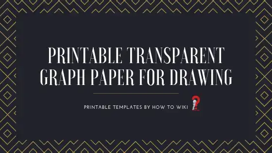 5 printable transparent graph paper for drawing howtowiki