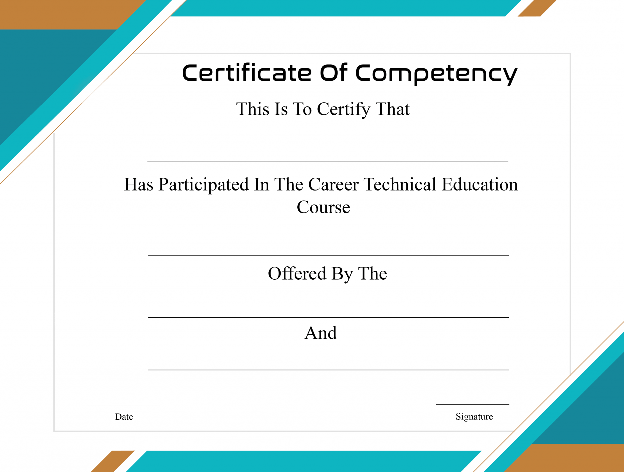 Government Certificate of Competency Templates & Samples HowToWiki