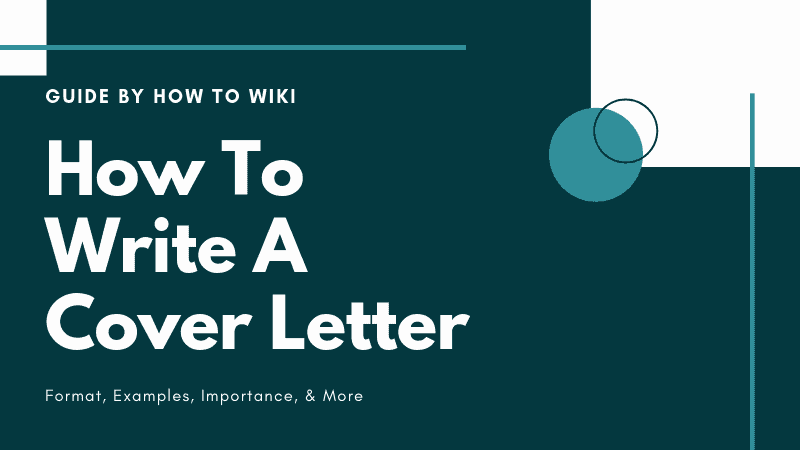 How To Write A Cover Letter For Job - Format, Example, Importance 1