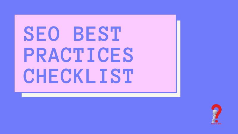 SEO Best Practices