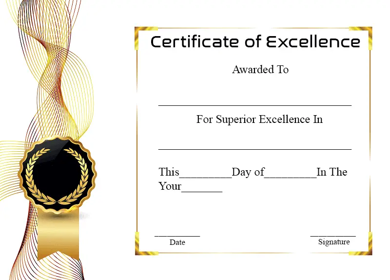how-to-create-certificate-of-excellence-template-free-download