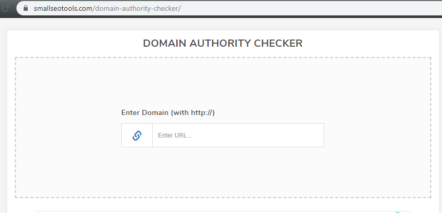 domain authority checker