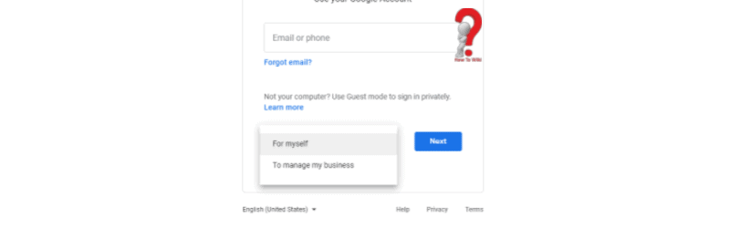 how to create a new google account 