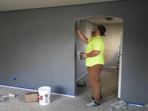 How To Start Wallpapering A Room 2 painting
