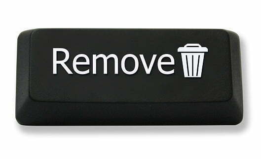 remove button