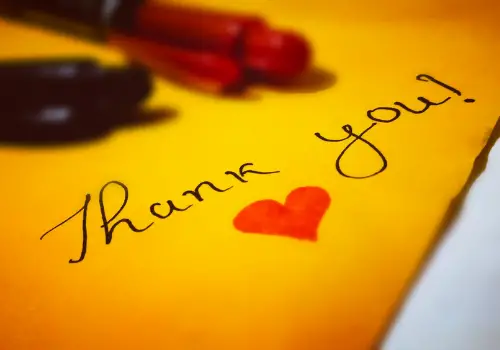Why should you write a Thank-you letter