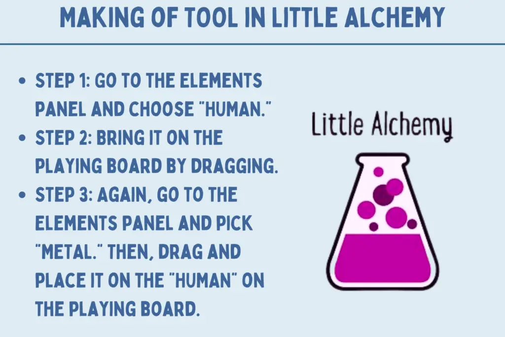 Making of TOOL in Little Alchemy