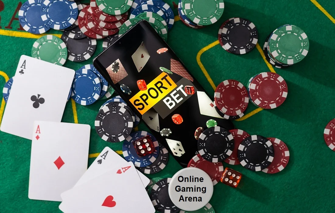 smartphone-and-casino-chips-stacking-on-a-green-felt